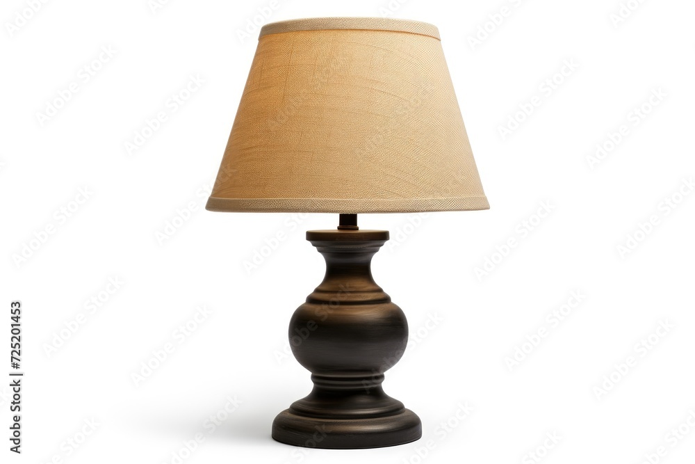 Table lamp isolated on white background Table lamp isolated on white background
