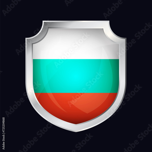 Bulgaria Silver Shield Flag Icon Free Download Bulgaria Silver Shield Flag Icon - GFXLoad
