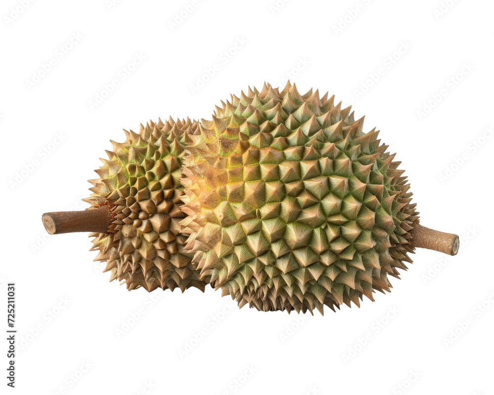 Durian fruit isolated on transparent background Durian fruit isolated on transparent background