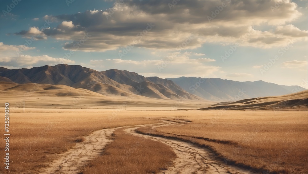realistic photography, a dry and mountain realistic photography, a dry and mountain