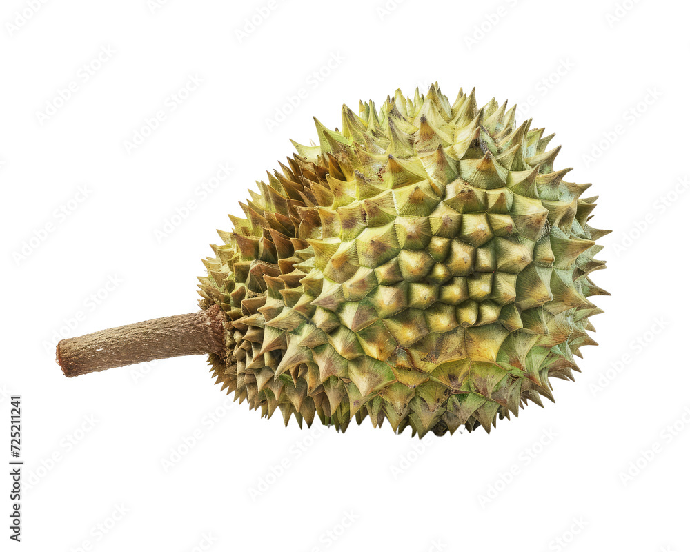 Durian fruit isolated on transparent background Durian fruit isolated on transparent background