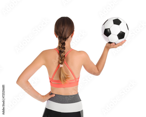 Beautiful young sporty woma...