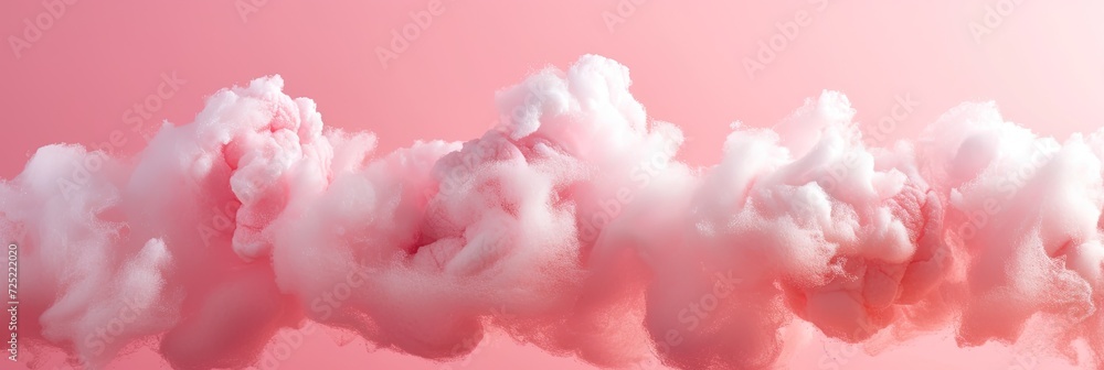 cotton candy on solid background with copy space cotton candy on solid background with copy space