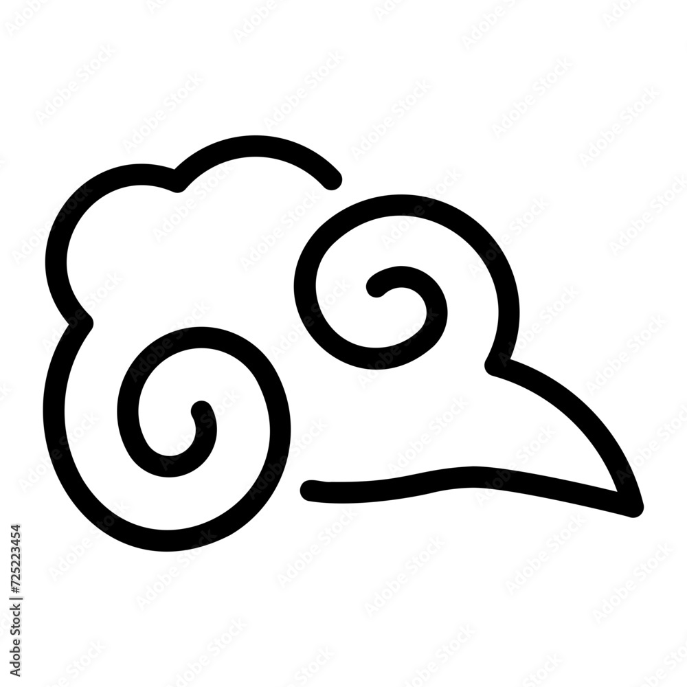 cloud line icon cloud line icon