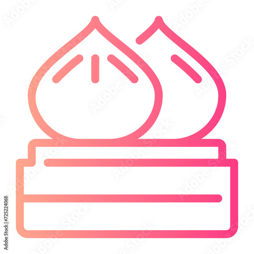 dumpling gradient icon