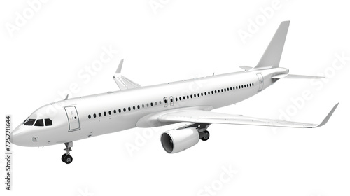 airplane isolated on transparent background