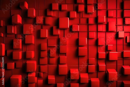 abstract cubes background