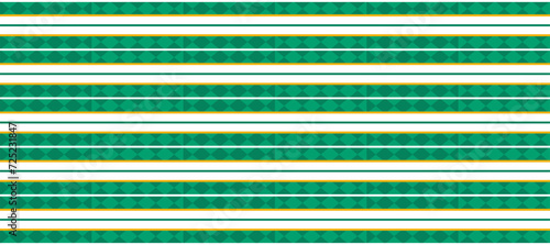 green stripe horizontal decorative geometric vintage design background