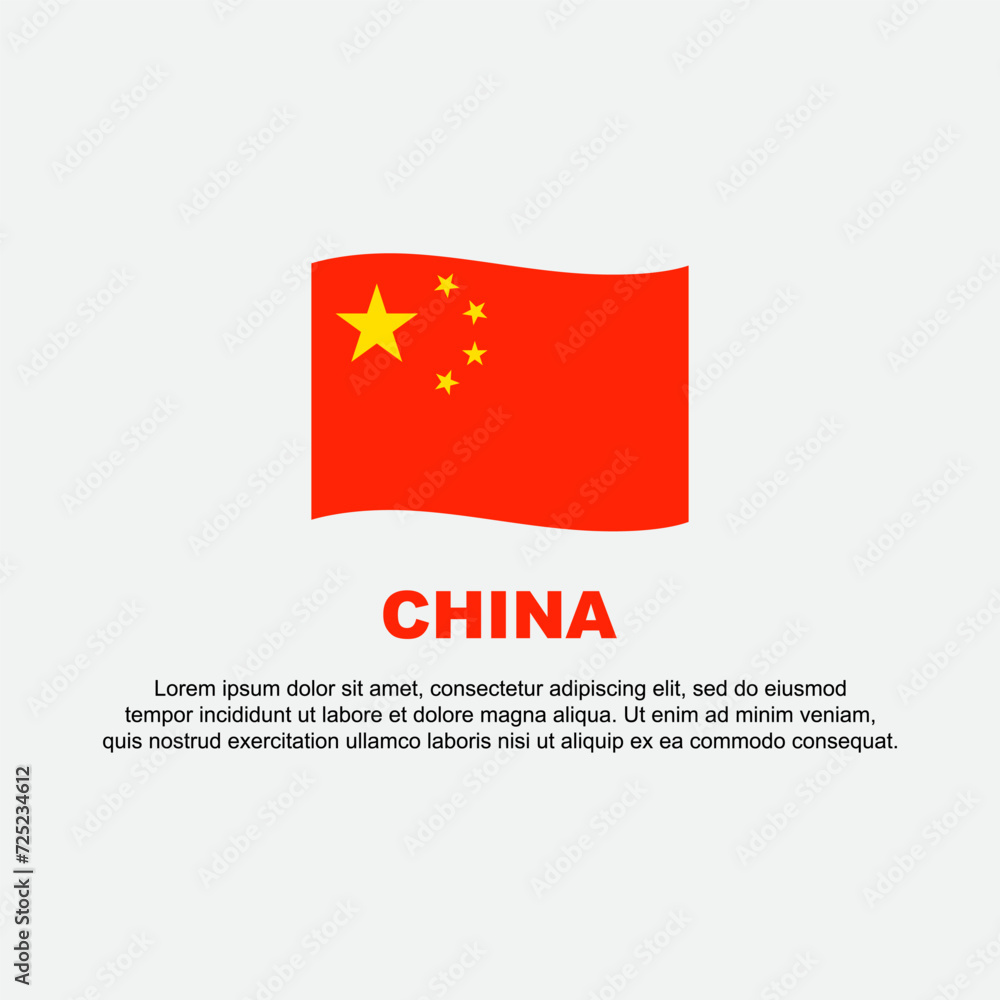 China Flag Background Design Template. China Independence Day Banner Social Media Post. China Background China Flag Background Design Template. China Independence Day Banner Social Media Post. China Background