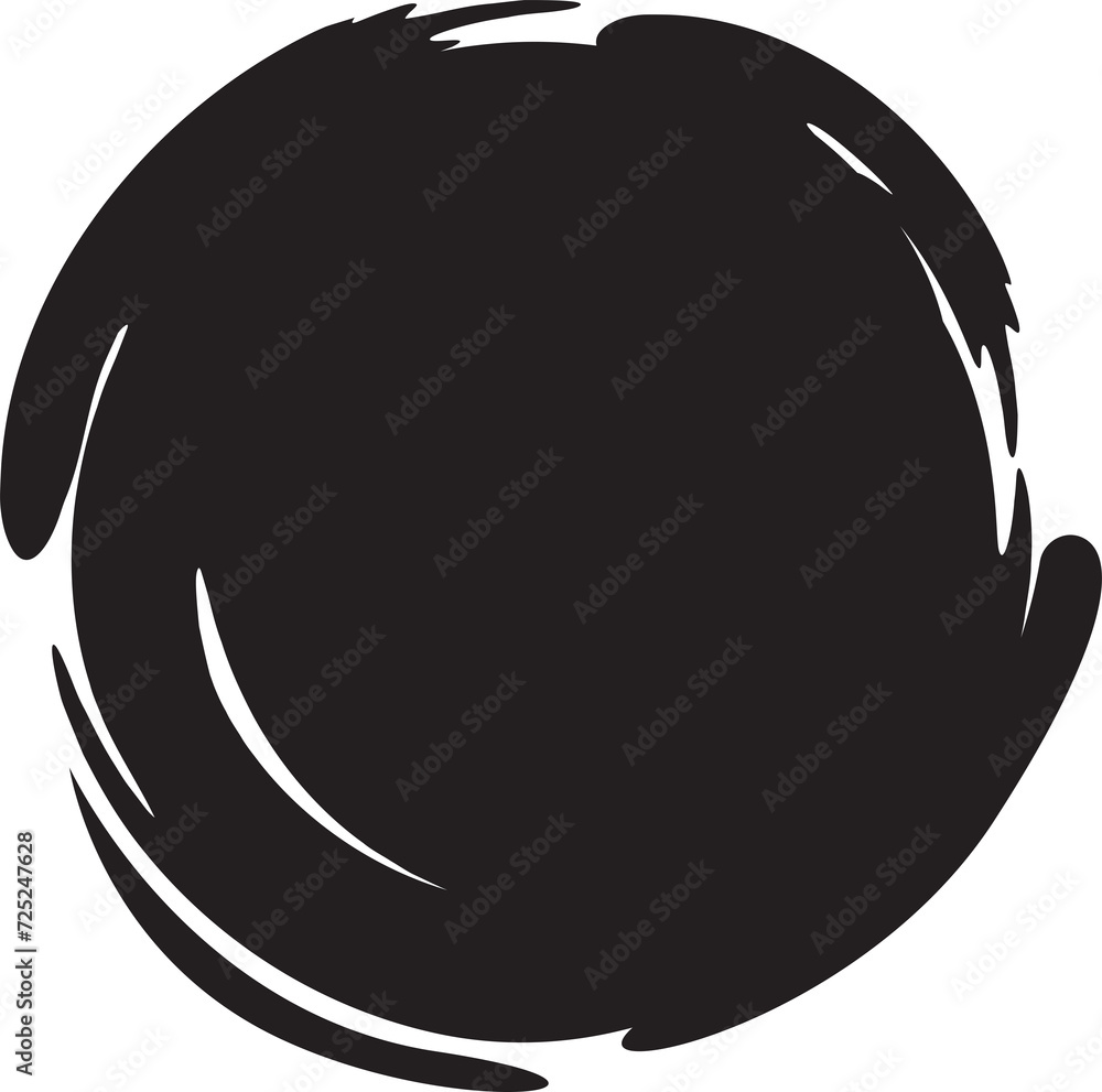 Black Paint Drop and Stain Illustration Black Paint Drop and Stain Illustration
