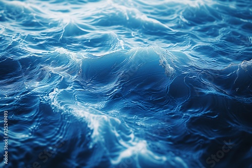 Blue Water surface abstract background