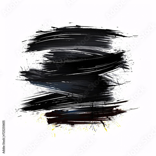 Black paint spaint, brush, oil, abstract, art, artistic, pastel, pattern, print, shape, splash, spray, stain, stroke, texture, white background, black, brushstroke, dtroke isolated on white background