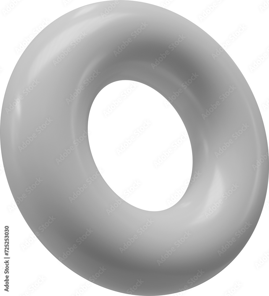 Gray Abstract Circle Shape 3d Element Illustration Gray Abstract Circle Shape 3d Element Illustration