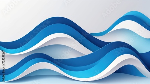 wavy blue background illustration. Suitable for use for banners, posters, flyers and social media content