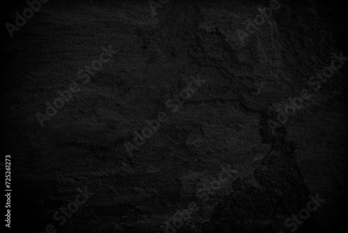 Dark grey black slate background or texture