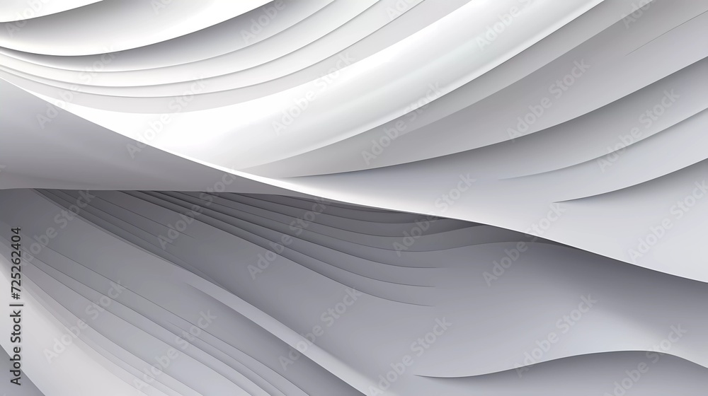 Abstract white and gray background, Geometric pattern. generative ai Abstract white and gray background, Geometric pattern. generative ai