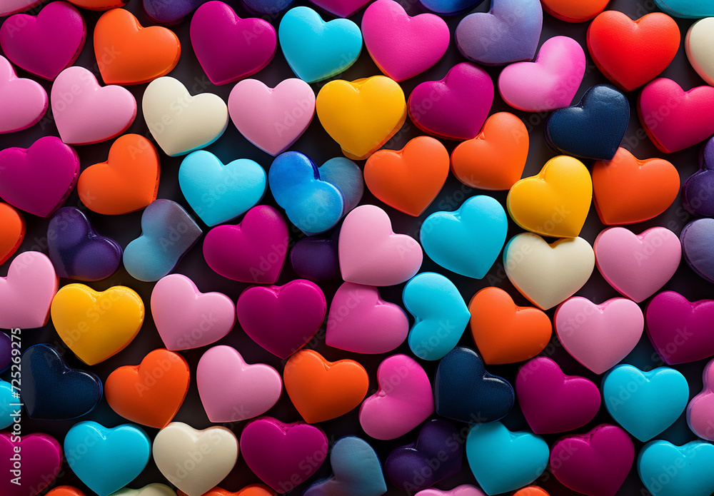 Valentine's Day Abstract Seamless Background