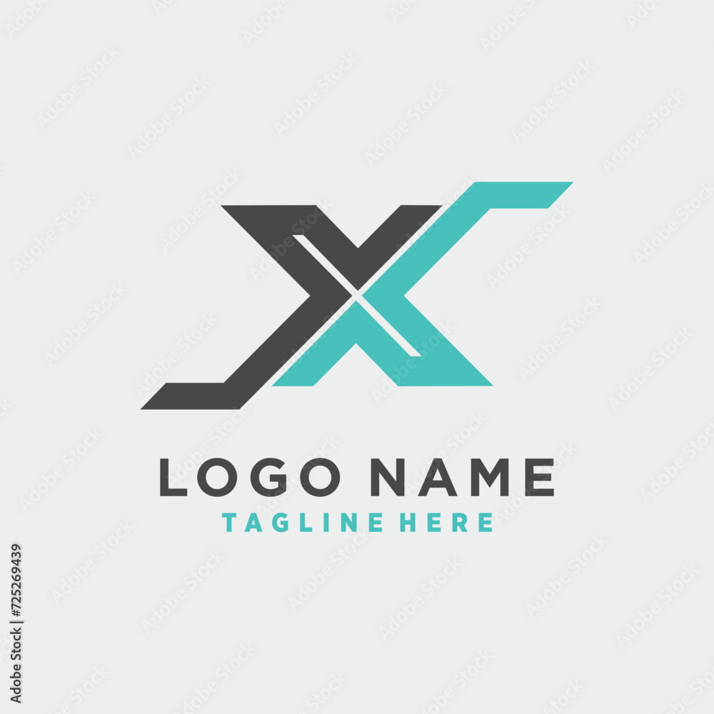 Vector letter x logo vector design template business logo symbol