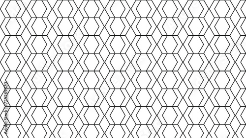 black and white Geometric seamless patterns background. vector illustration