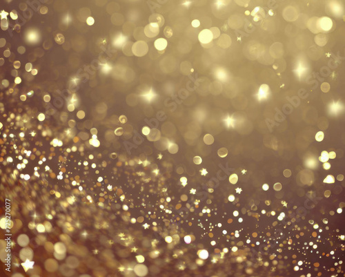Fancy gold glitter sparkle background