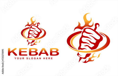 Doner kebab logo,label templates.for restaurants 
