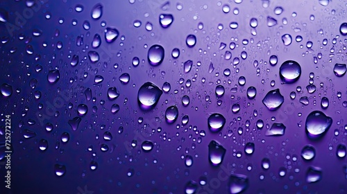 Purple Rain Background  Rainy Day Window Glass Wallpaper  Color Abstract Weather Backdrop  Dripping Liquid  Water Droplets