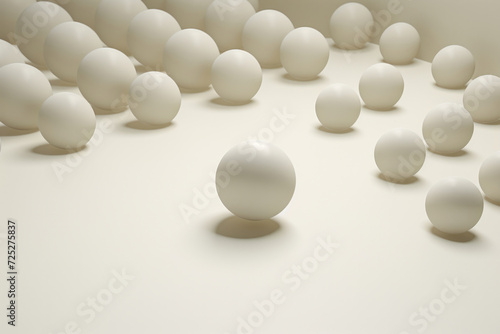 白い球体　コンセプト　コンセプチュアル