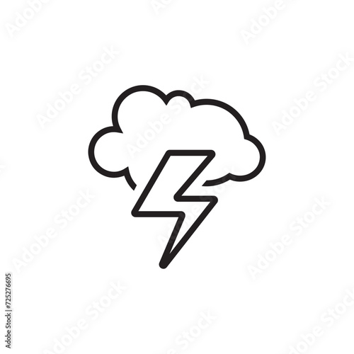 storm warning sign on white background	