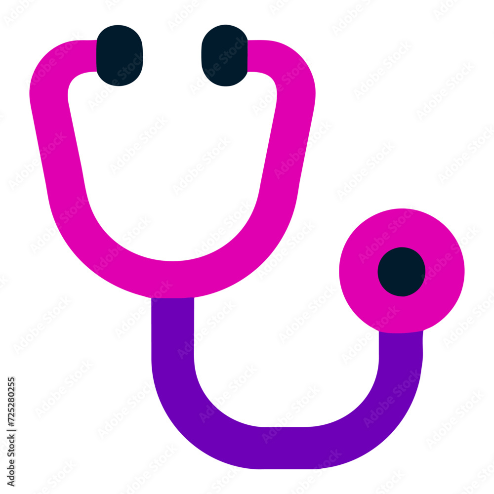 stethoscope icon in trendy flat style, vector icon stethoscope icon in trendy flat style, vector icon