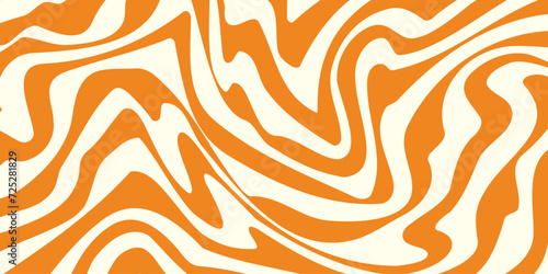 Caramel background with wavy stripes. Peanut butter texture. Butterscotch candy pattern