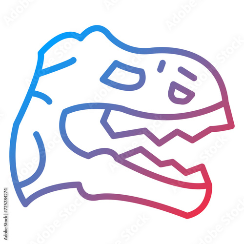 Dinosaur Icon Style