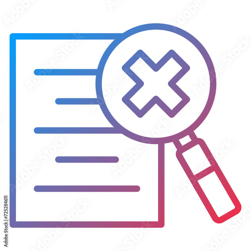 Data Infringement Icon Style