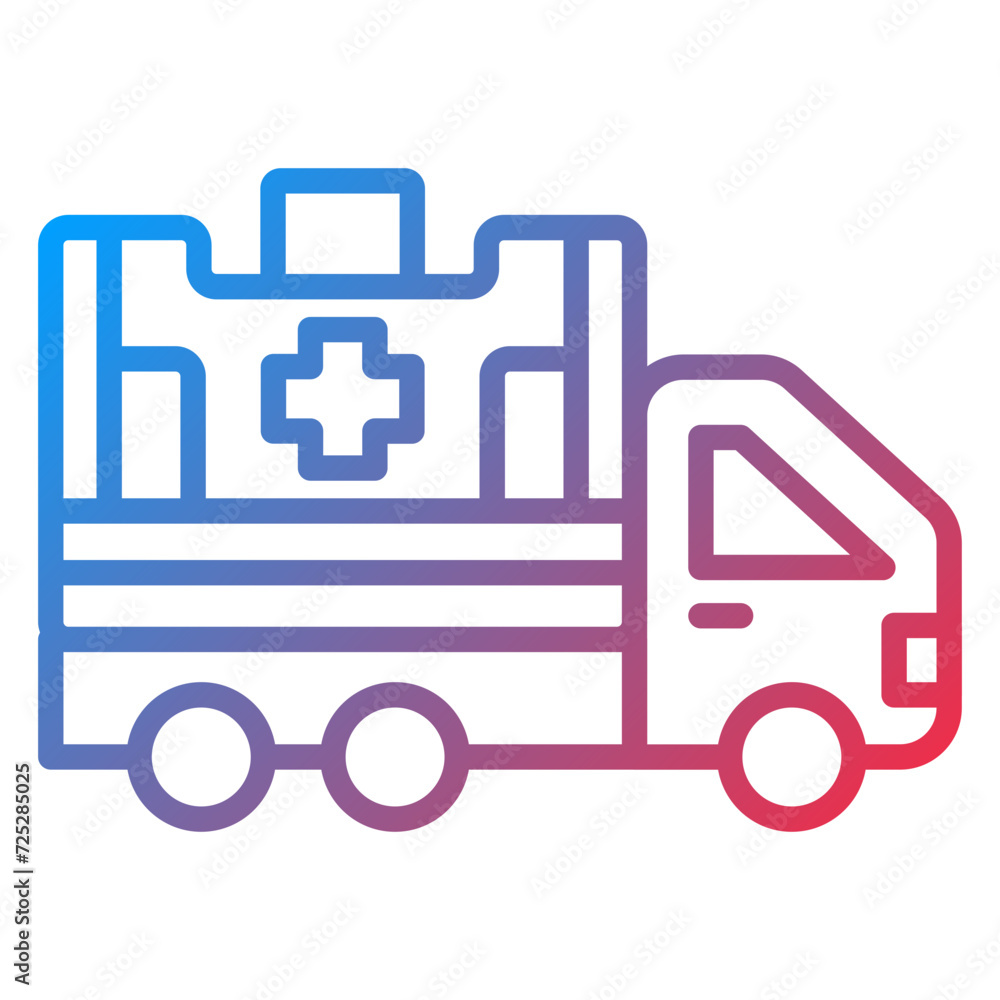 Ambulance Icon Style Ambulance Icon Style