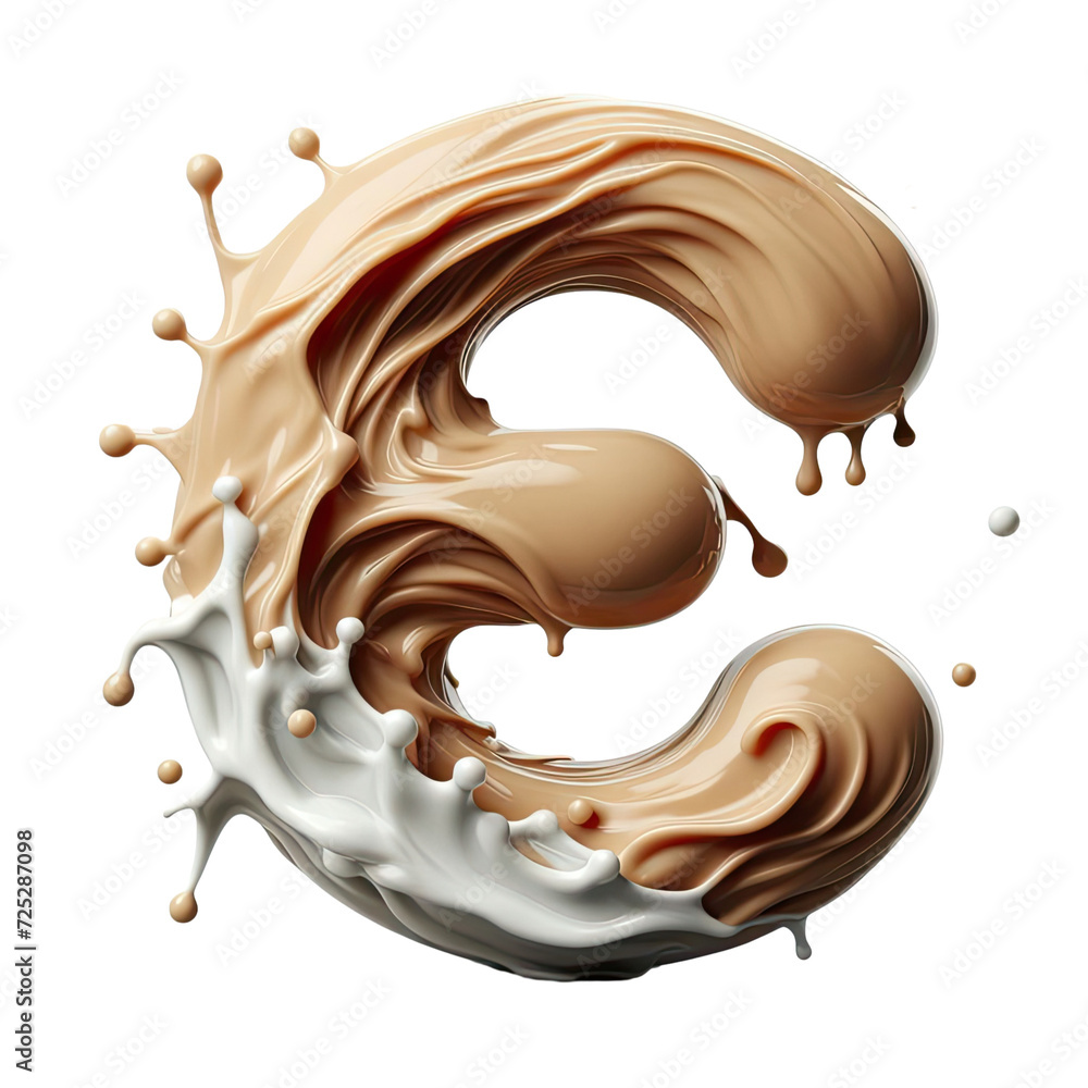 Isolated 3D Letter on a Clear PNG Canvas Generative AI Isolated 3D Letter on a Clear PNG Canvas Generative AI