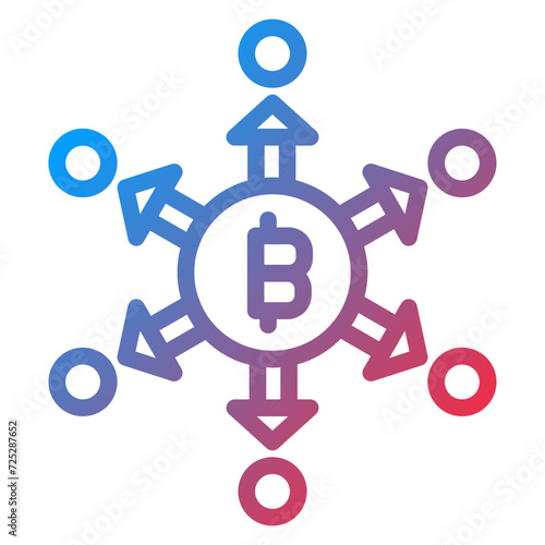 Decentralized Finance Icon Style