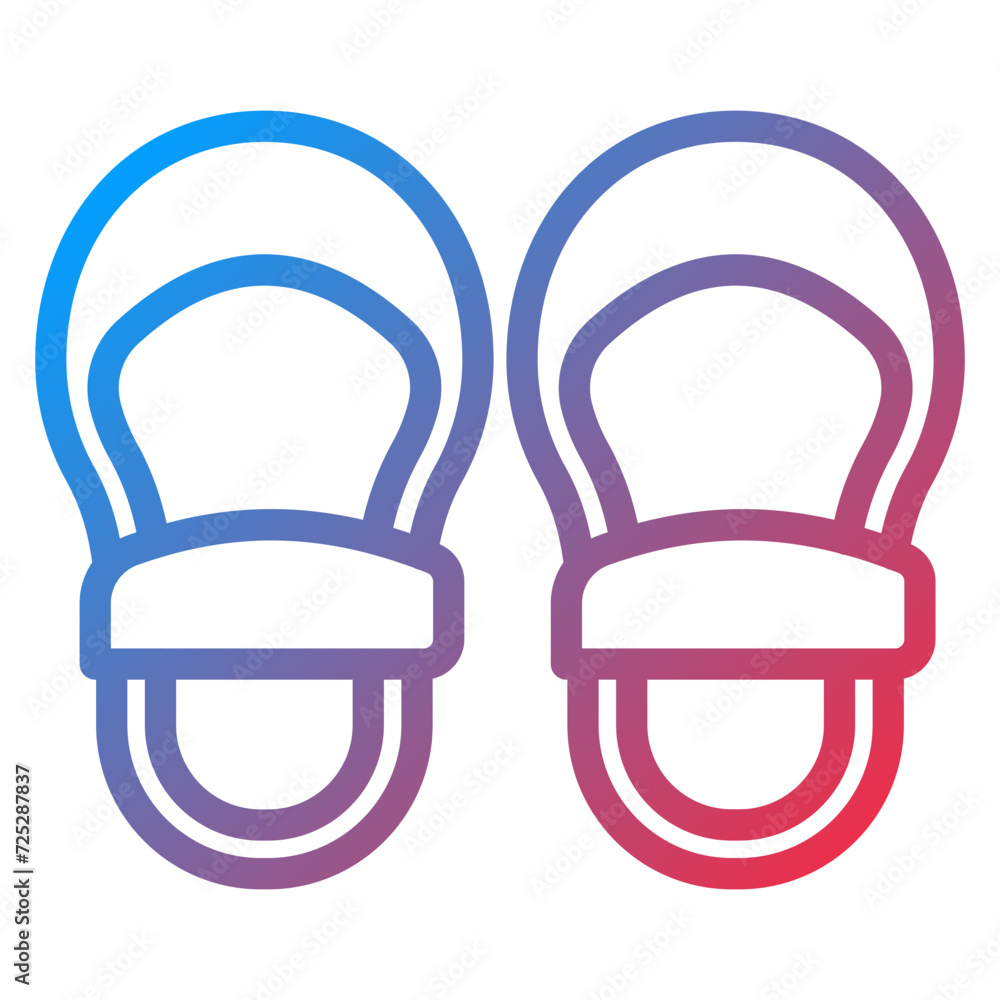 Baby Shoes Icon Style Baby Shoes Icon Style