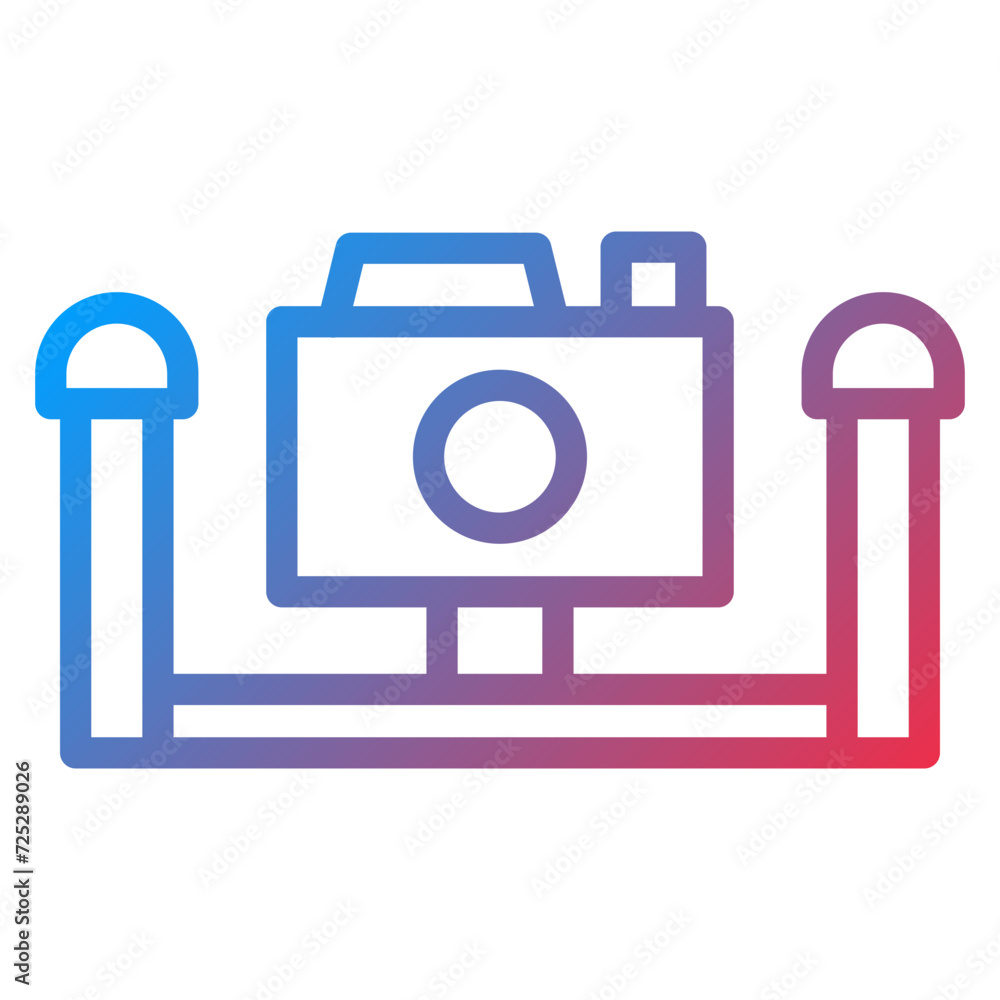 Underwater Camera Icon Style Underwater Camera Icon Style