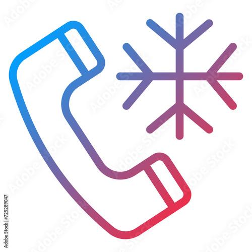 Cold Calling Icon Style