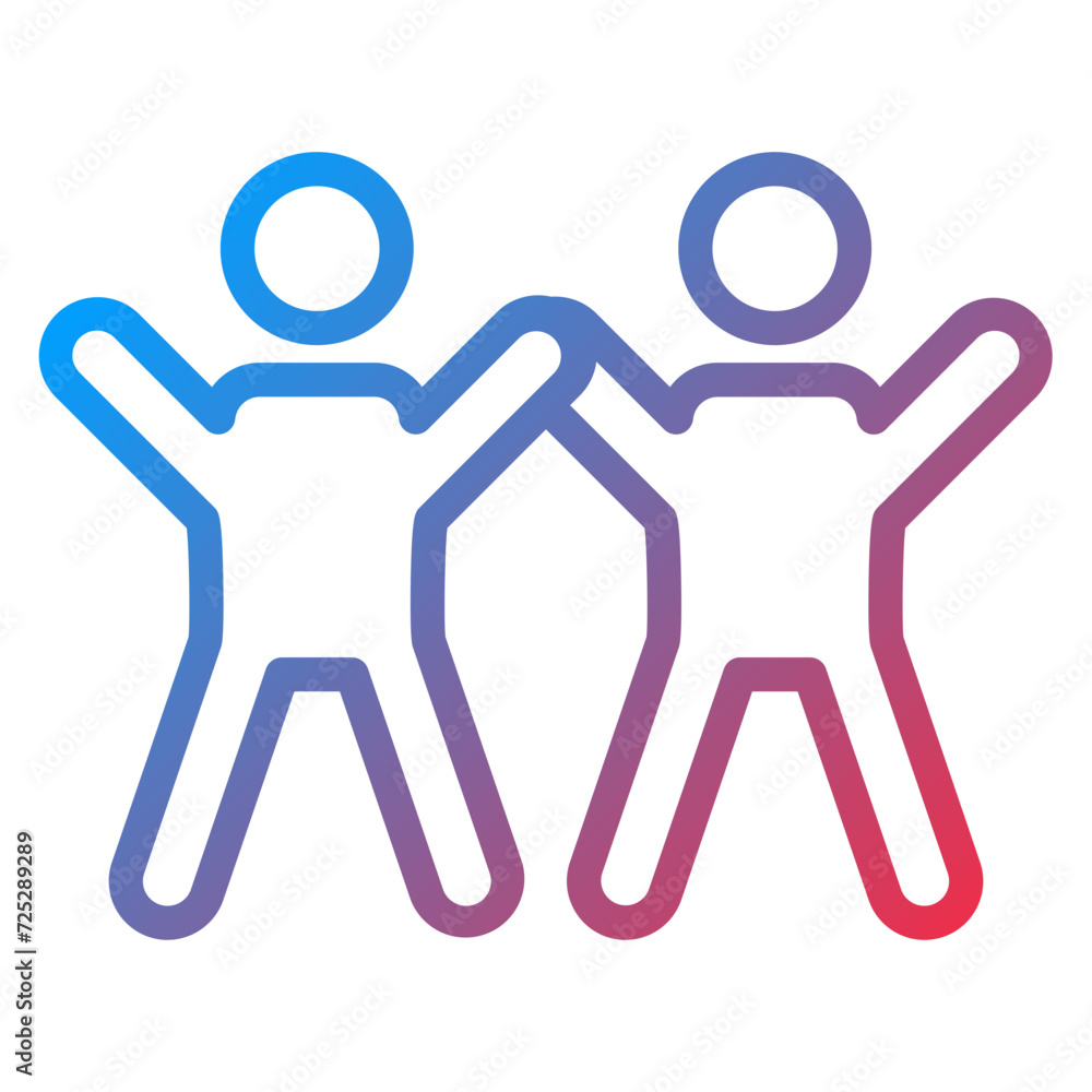 Colleagues Icon Style Colleagues Icon Style