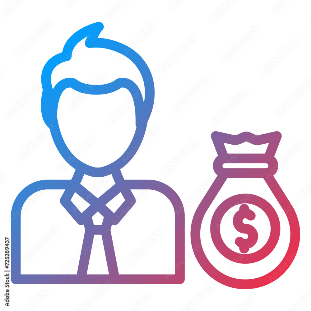 Investor Icon Style Investor Icon Style