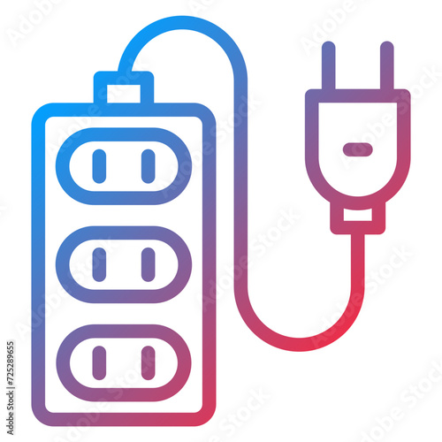 Extension Cord Icon Style