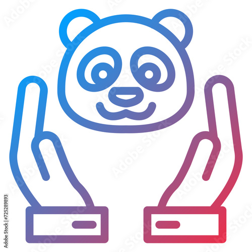 Animal Rights Icon Style