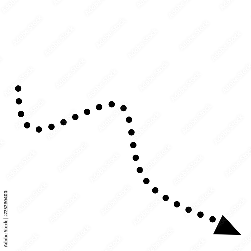 Dotted black Arrow Dotted black Arrow