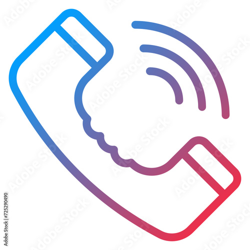 Phone Call Icon Style