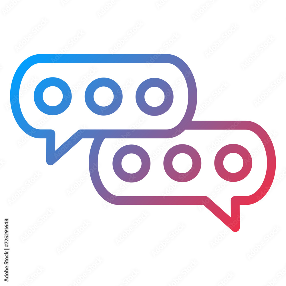 Obraz premium Chat Icon Style