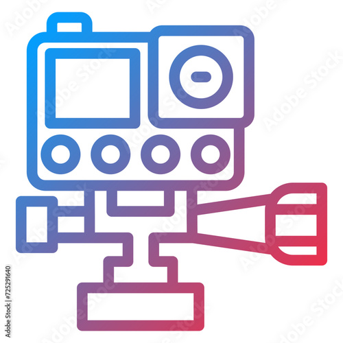 Action Camera Icon Style