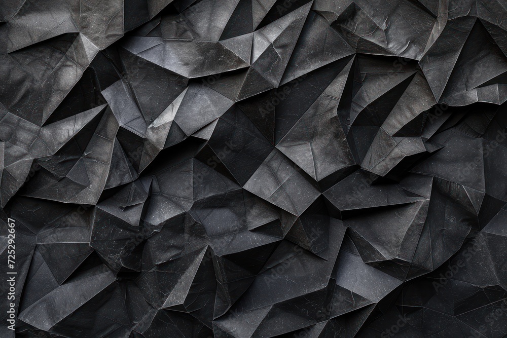 Black background with black triangles Black background with black triangles