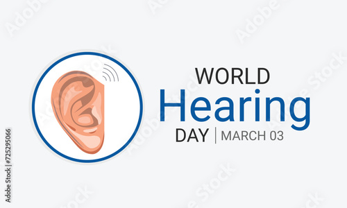 World Hearing Day is a campaign held each year on March 3rd to raise awareness on how to prevent deafness and hearing loss and promote ear and hearing care across the world.