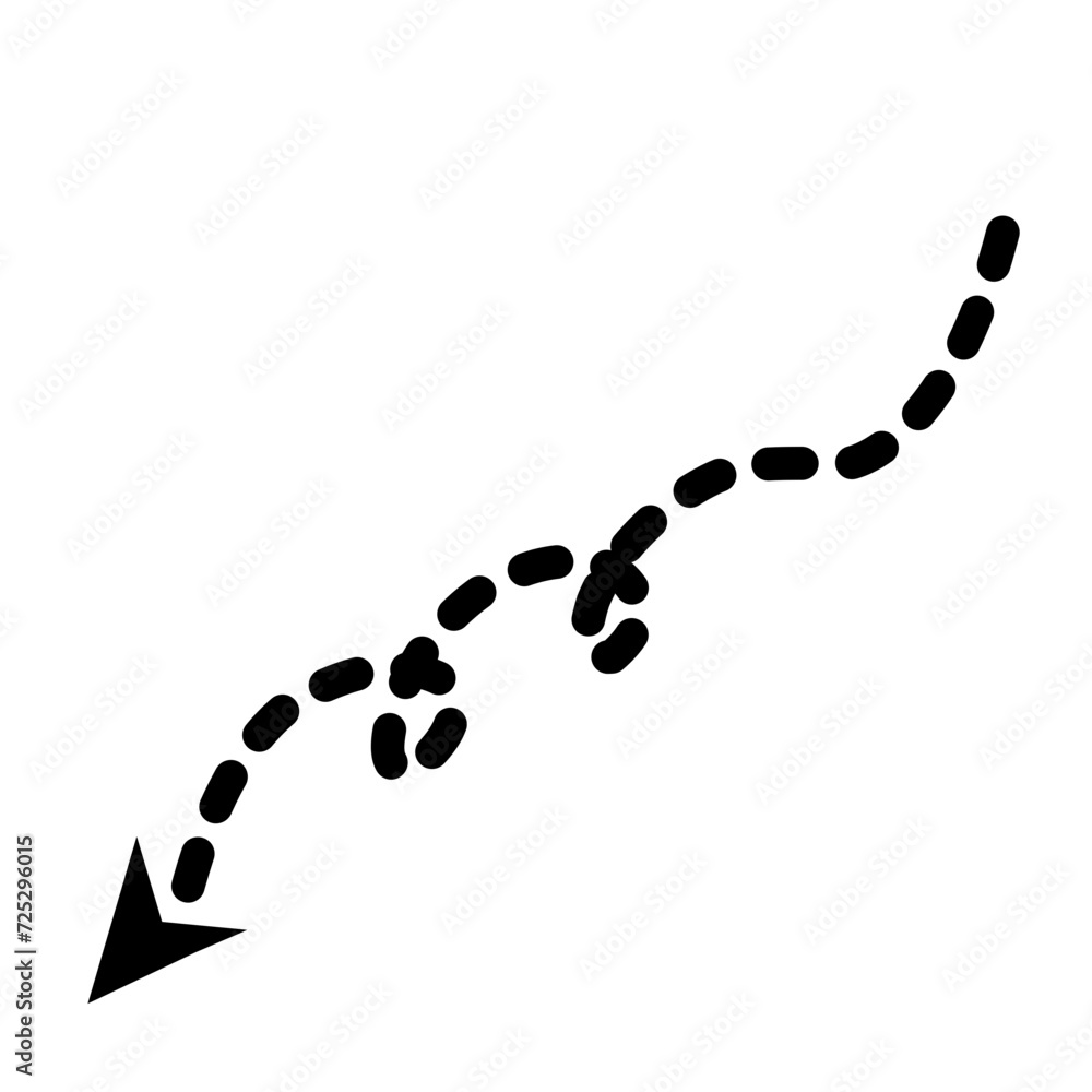Dotted black Arrow Dotted black Arrow