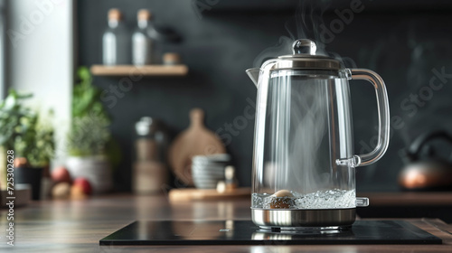 Modern glass electric kettle